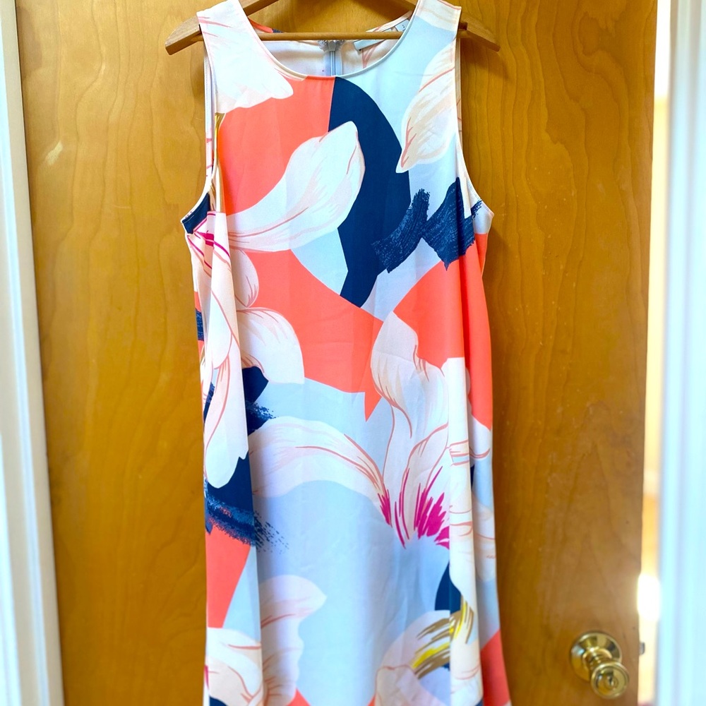 color accents summer dress